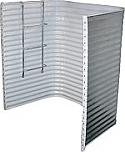60x36x60 White Egress Areawall 60x36x60 White Egress Areawall